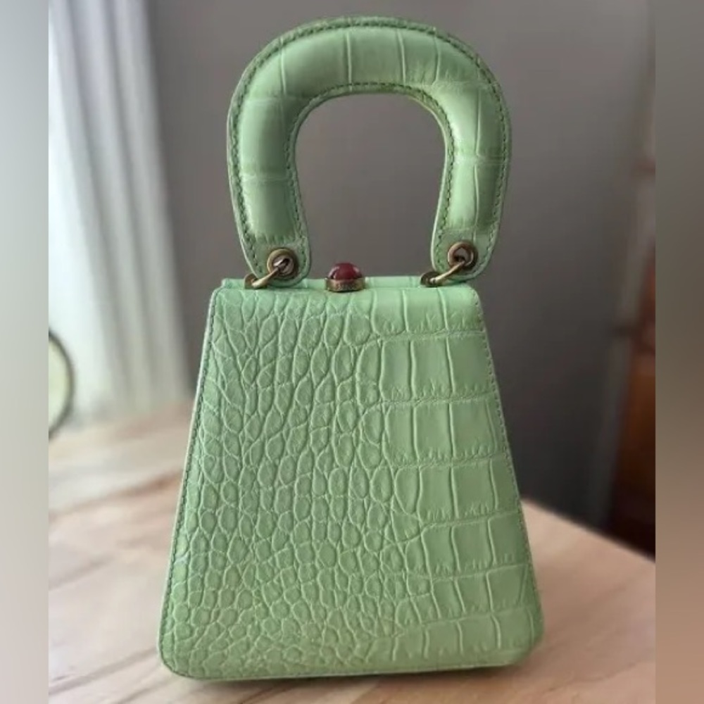 New! Staud Kenny Purse in Pistachio 🍵✨